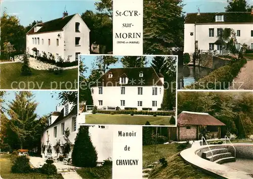 AK / Ansichtskarte Saint Cyr sur Morin Manoir de Chavigny Saint Cyr sur Morin