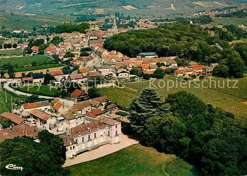 AK / Ansichtskarte Meursault Fliegeraufnahme Chateau Meursault