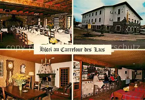 AK / Ansichtskarte Coucouron Hotel Carrefour des Lacs Coucouron