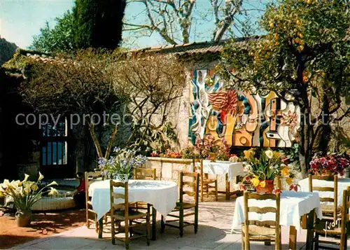 AK / Ansichtskarte Saint Paul de Vence Colombe Or Ceramique de F. Leger Saint Paul de Vence