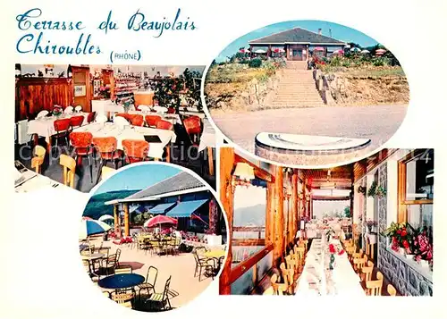 AK / Ansichtskarte Chiroubles Cerrasse du Beaujolais Chiroubles