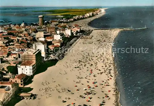 AK / Ansichtskarte Palavas les Flots_Herault Fliegeraufnahme Palavas les Flots_Herault