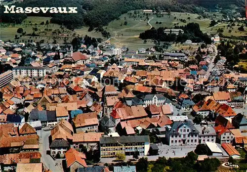 AK / Ansichtskarte Masevaux_Haut_Rhin_Alsace Fliegeraufnahme Masevaux_Haut_Rhin_Alsace