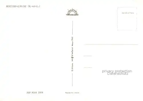 AK / Ansichtskarte Montigne sur Moine  Montigne sur Moine