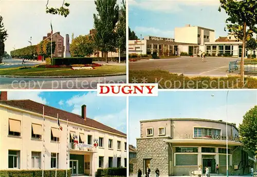 AK / Ansichtskarte Dugny_Seine Saint Denis Poste Mairie Place du 16 Aout 1943 Dugny Seine Saint Denis