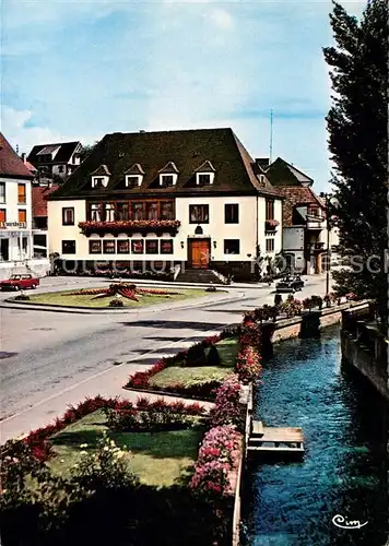 AK / Ansichtskarte Niederbronn_Bad Hotel de Ville Niederbronn_Bad