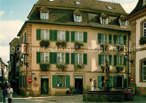 AK / Ansichtskarte Ribeauville_Haut_Rhin_Elsass Hotel de la Tour Ribeauville_Haut
