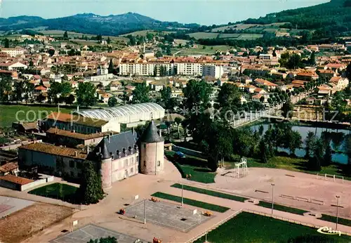 AK / Ansichtskarte Chauffailles Fliegeraufnahme Chateau  Chauffailles