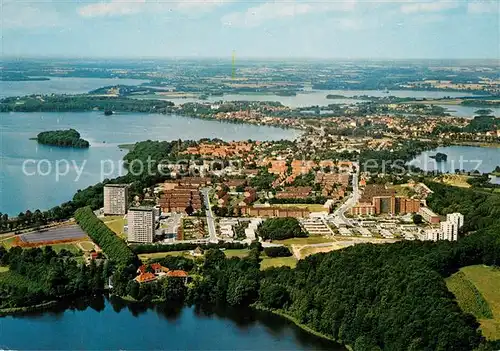 AK / Ansichtskarte Ploen_See Fliegeraufnahme Ploen_See