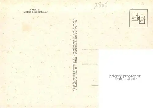 AK / Ansichtskarte Preetz_Holstein Fliegeraufnahme Preetz_Holstein