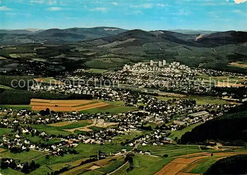 AK / Ansichtskarte Kreuztal_Westfalen Fliegeraufnahme Kreuztal_Westfalen