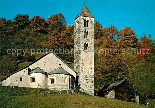 AK / Ansichtskarte Acquarossa Chiesa San Carlo di Negrentino Valle Blenio Acquarossa