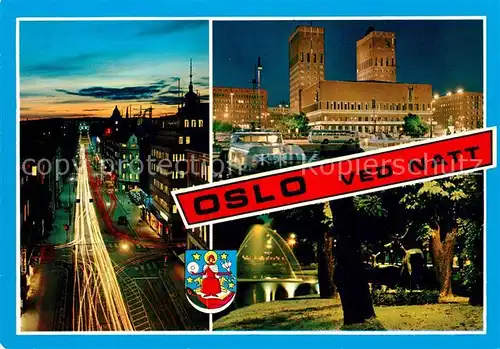 AK / Ansichtskarte Oslo_Norwegen  Oslo Norwegen