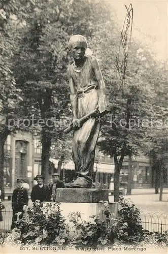 AK / Ansichtskarte Saint Etienne_Loire Apprenti Placa Marengo Saint Etienne Loire