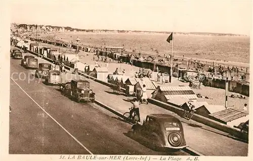 AK / Ansichtskarte La_Baule_sur_Mer La Plage La_Baule_sur_Mer