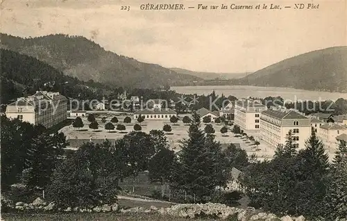 AK / Ansichtskarte Gerardmer_Vosges Vue sur les Casernes et le Lac Gerardmer Vosges