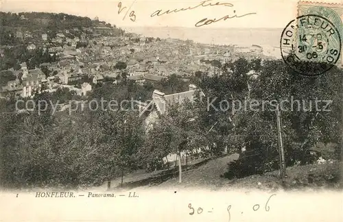 AK / Ansichtskarte Honfleur Panorama Honfleur