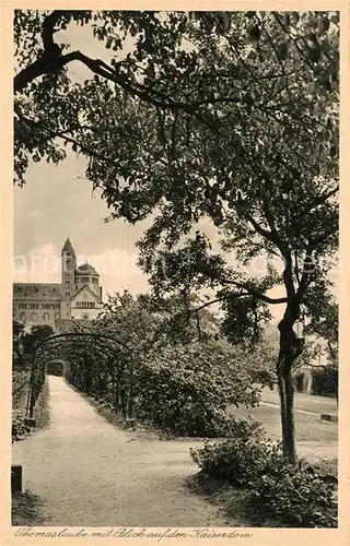 AK / Ansichtskarte Speyer_Rhein Kaiserdom Thomaslaube Speyer Rhein