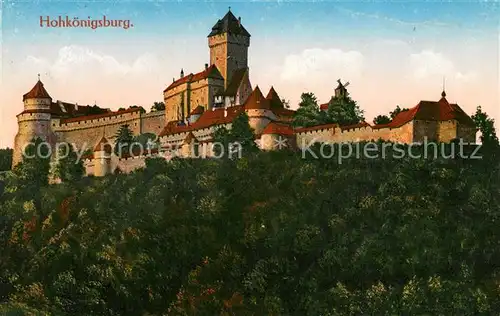 AK / Ansichtskarte Orschwiller Hohkoenigsburg Orschwiller