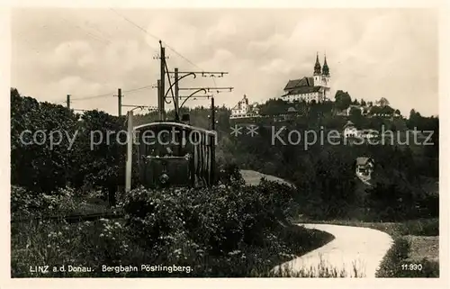 AK / Ansichtskarte Linz_Donau Bergbahn Poestlingberg Linz_Donau