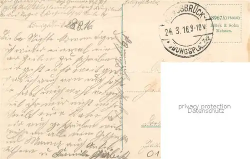 AK / Ansichtskarte Koenigsbrueck Truppenuebungsplatz Mannschaftsbaracken Koenigsbrueck