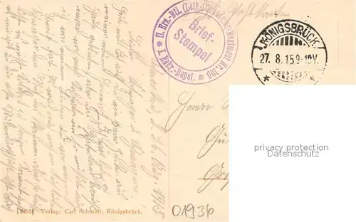 AK / Ansichtskarte Koenigsbrueck Truppenuebungsplatz Lager Schmorkau Koenigsbrueck