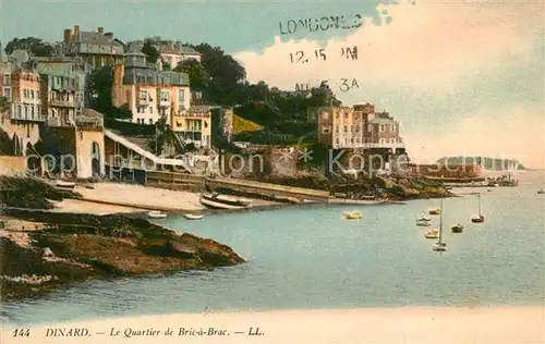 AK / Ansichtskarte Dinard_Ille_et_Vilaine_Bretagne Le Quartier de Bric a Brac Dinard_Ille