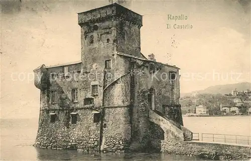 AK / Ansichtskarte Rapallo Il Castello Rapallo