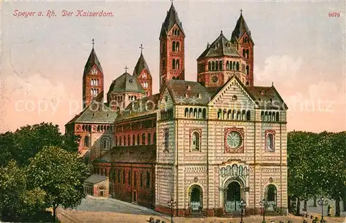 AK / Ansichtskarte Speyer_Rhein Kaiserdom Speyer Rhein