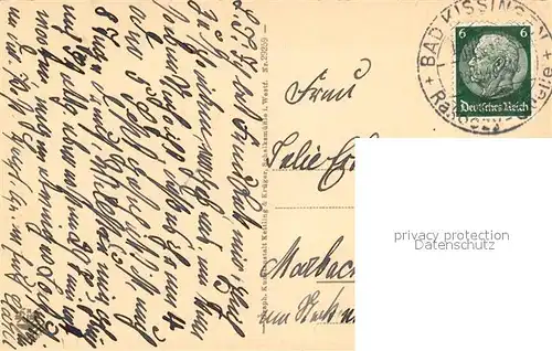 AK / Ansichtskarte Bad_Kissingen Kurhaus Pilartz Bad_Kissingen