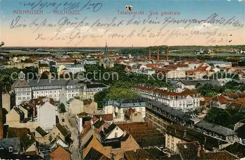 AK / Ansichtskarte Mulhouse_Muehlhausen Vue generale Mulhouse Muehlhausen