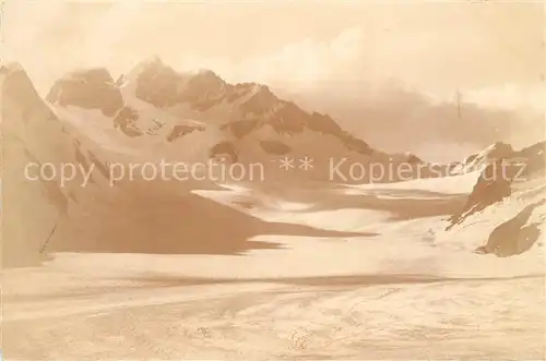 AK / Ansichtskarte Jungfrau_BE Concordiaplatz mit Jungfraujoch Jungfrau BE