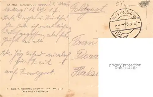 AK / Ansichtskarte Selztal Landschaftspanorama Selztal