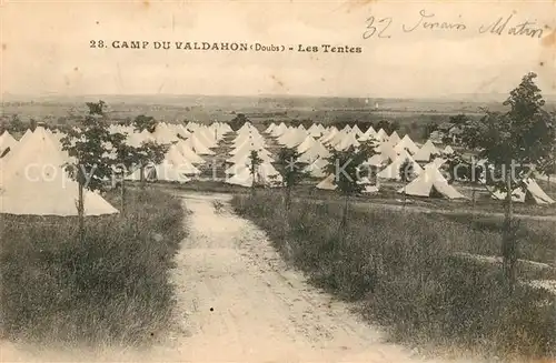 AK / Ansichtskarte Le_Valdahon Camp les tentes Le_Valdahon