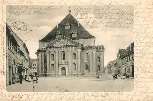 AK / Ansichtskarte Zerbst Trinitatis Kirche Zerbst