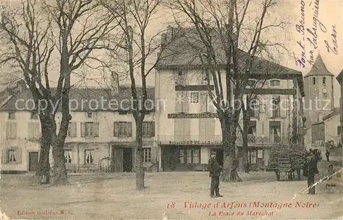 AK / Ansichtskarte Arfons Place du Marche Arfons