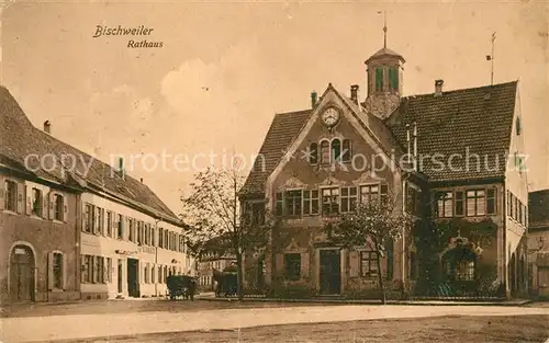 AK / Ansichtskarte Bischweiler Rathaus Bischweiler