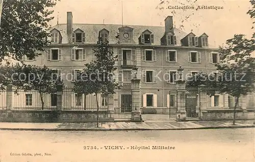 AK / Ansichtskarte Vichy_Allier Hopital Militaire Vichy Allier