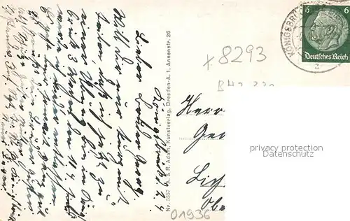 AK / Ansichtskarte Koenigsbrueck Truppenuebungsplatz Haupteingang Koenigsbrueck