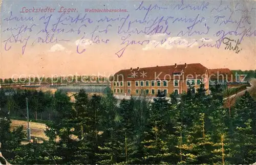 AK / Ansichtskarte Lockstedt Lockstedter Truppenuebungsplatz Wellblechbaracken Lockstedt