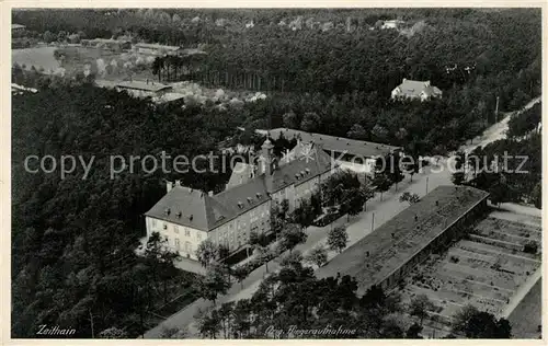 AK / Ansichtskarte Zeithain Truppenuebungsplatz Fliegeraufnahme Zeithain