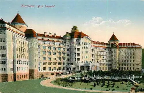 AK / Ansichtskarte Karlsbad_Eger Hotel Imperial Karlsbad_Eger