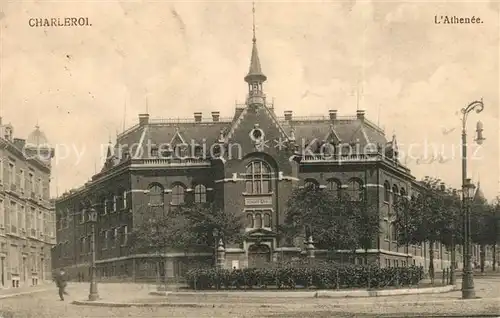 AK / Ansichtskarte Charleroi_Hainaut_Wallonie Athenee Charleroi_Hainaut