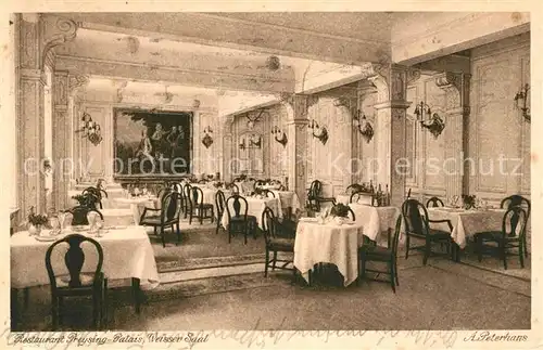 AK / Ansichtskarte Muenchen Restaurant Preysing Palais Weisser Saal Muenchen