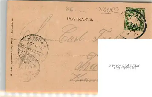 AK / Ansichtskarte Muenchen Marienplatz Rathaus Wappen Muenchen