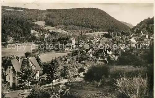AK / Ansichtskarte Bad_Liebenzell Teilansicht mit Erholungsheim Urach Nuertingen Kurort im Schwarzwald Bad_Liebenzell