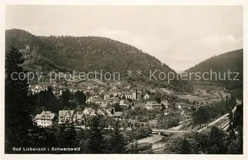 AK / Ansichtskarte Bad_Liebenzell Panorama Kurort im Schwarzwald Bad_Liebenzell