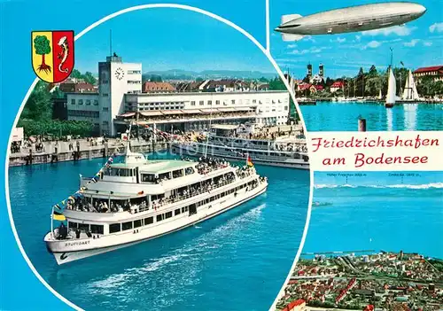 AK / Ansichtskarte Motorschiffe Stuttgart Zeppelin Friedrichshafen Bodensee  Motorschiffe