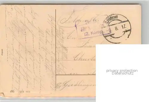 AK / Ansichtskarte Voegel Schwalben Brief Kleeblatt Maigloeckchen Litho  Voegel