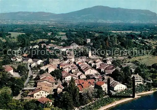 AK / Ansichtskarte Hermance Fliegeraufnahme Hermance